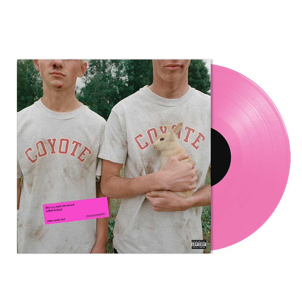 (hickey) cotton candy vinyl + signed artcard