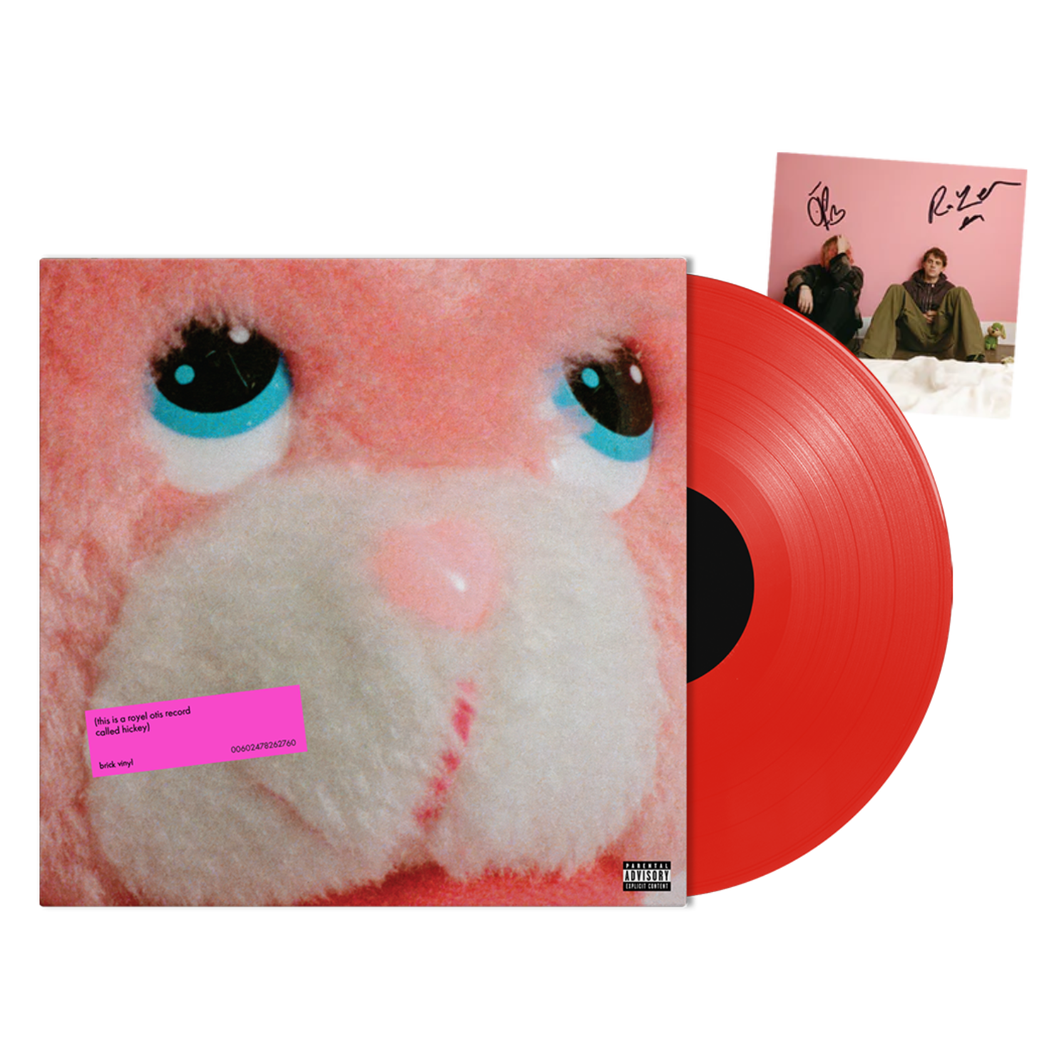 (hickey) spotify fans first excl. brick vinyl + alt cover + signed art card