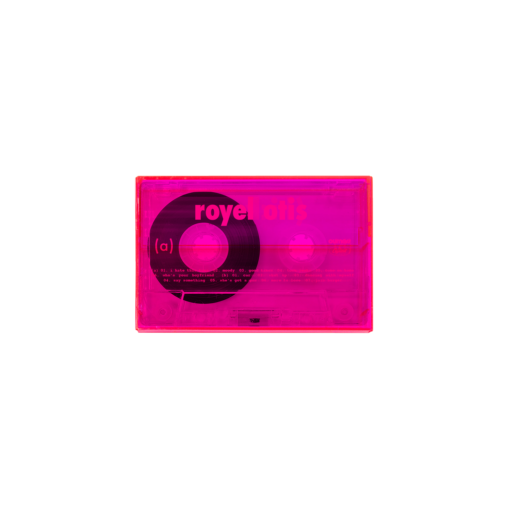 (hickey) cotton candy vinyl, CD, metallic & fluro cassette + signed art card