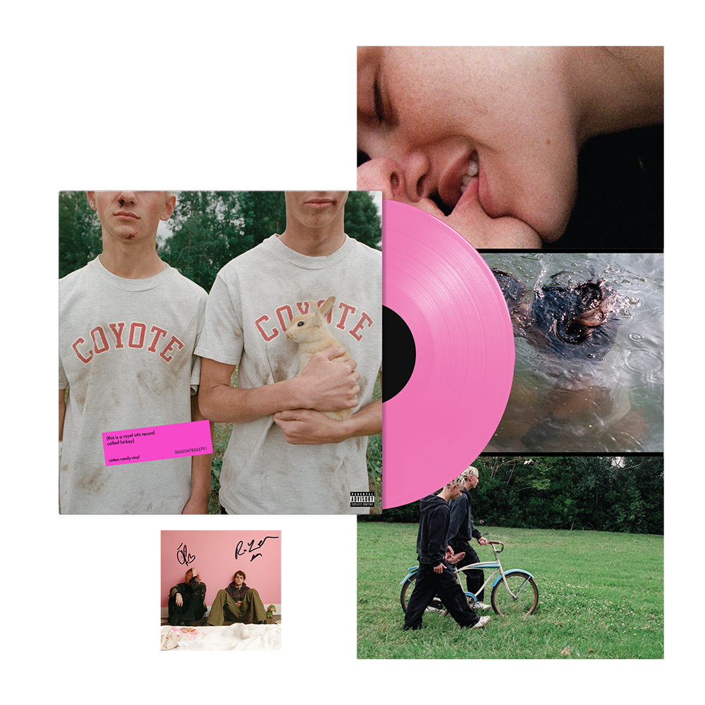 (hickey) cotton candy vinyl + signed artcard