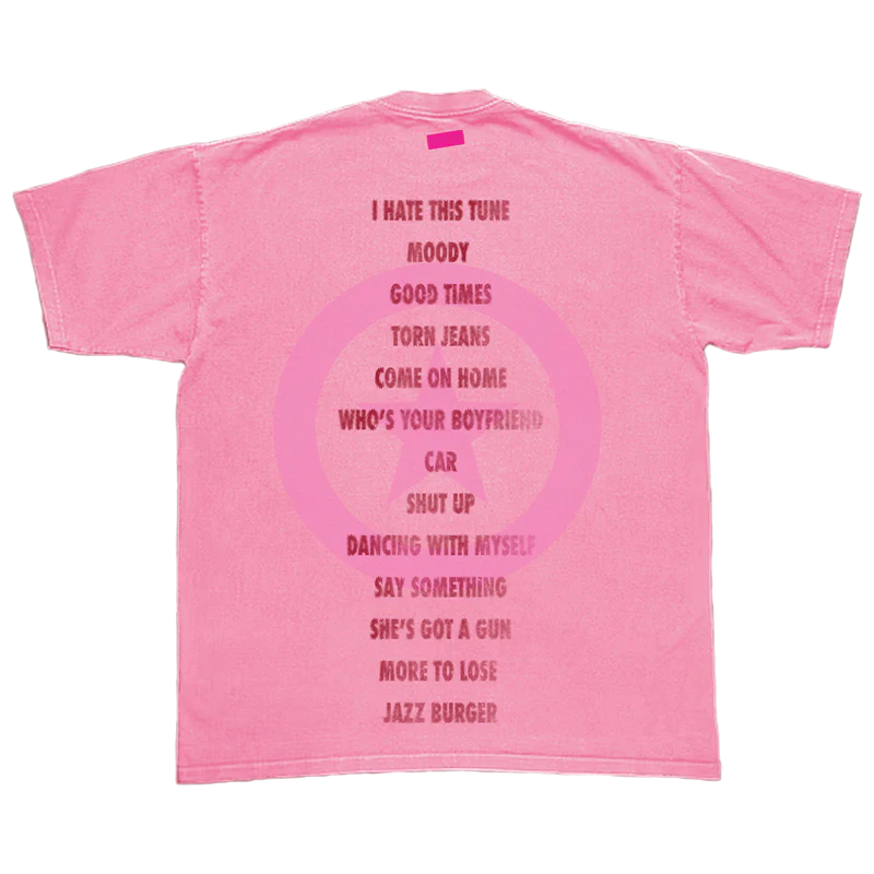 Royel Otis - (this is a royel otis hickey merch tee) pink t-shirt