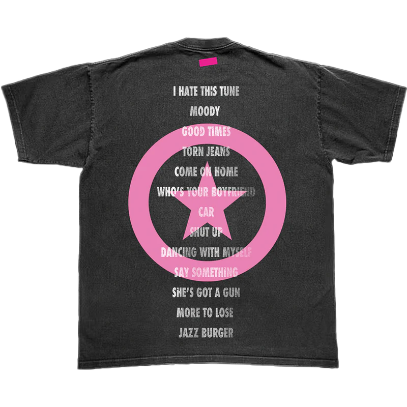Royel Otis - (this is a royel otis hickey merch tee) black t-shirt