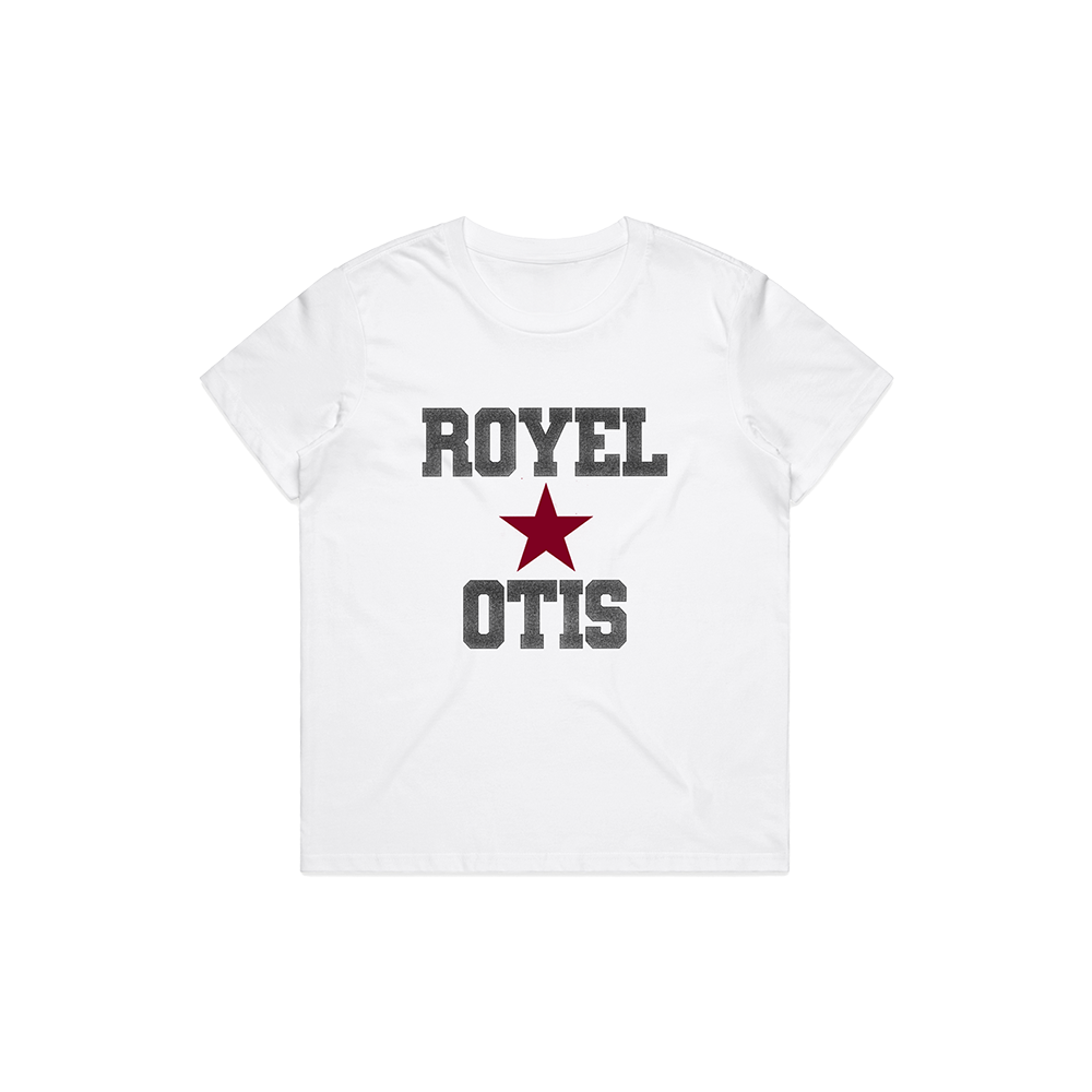 Royel Otis - ROYEL OTIS 2025 DATEBACK WHITE WOMENS CROP T-SHIRT